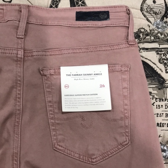 AG Farrah High Waist Ankle Skinny Jeans - Picture 5 of 8
